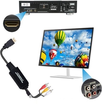 КОНВЕРТЕР HDMI-RCA/CVBS