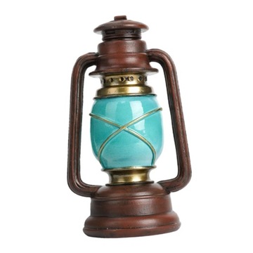 Statua w stylu vintage Dekoracja stołu Kolekcjonerska latarnia 7,5 x 6 x 13