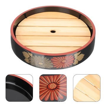 Поднос для завтрака с сашими из лосося