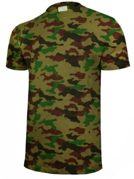 t-shirt Koszulka robocza bawełniana moro M