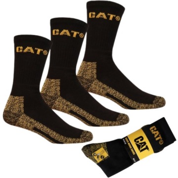 РАБОЧИЕ НОСКИ CAT 3 ПАРЫ EU 41-45 CATERPILLAR ОСНОВНЫЕ РАБОЧИЕ НОСКИ
