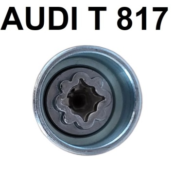 Nástavec Zlodějka Adaptér Pro Zabezpečení Šroubů Kol Audi Typ: T 817