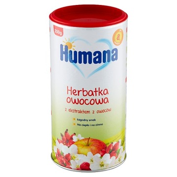 Humana Herbatka owocowa po 8 miesiącu 200g