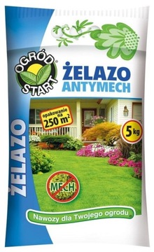 Nawóz do Trawnika Antymech Żelazo 5kg Ogród Start