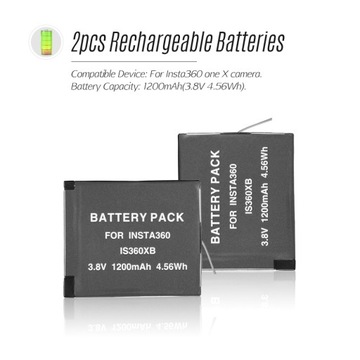 Портативный комплект зарядных устройств из двух