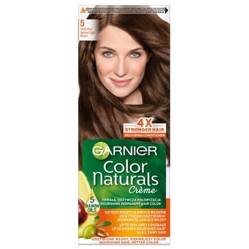 GARNIER COLOR NATURALS FARBA 5 JASNY BRĄZ