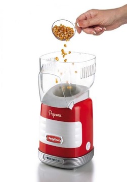 ARIETE 2956/00 Partytime Popcorn Popper 1100W Красный аппарат для попкорна