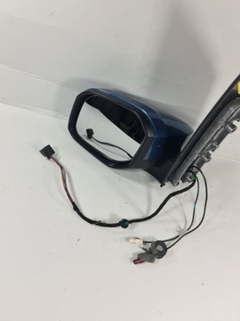 CADDY 2K5 ZRCÁTKO LEVÉ MODRÝ 7+2