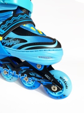 Комплект роликовых коньков KASK, защита, роликовые коньки 30-33 nieb171