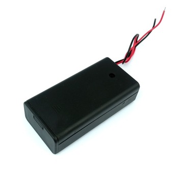 Батарейная корзина для 2 батареек типа AA R6 с переключателем 3 В.