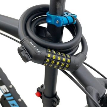 ТРОС ВЕЛОСИПЕДНОГО ЗАМКА ВЕЛОСИПЕДНЫЙ ЗАМОК MUVIKE FLEX 1200/12C