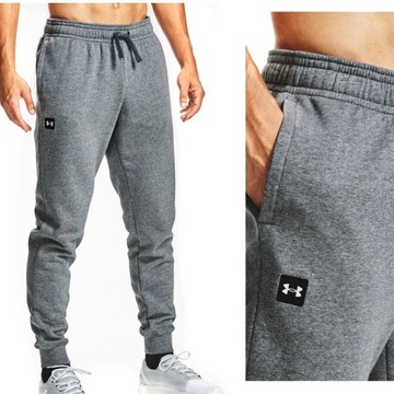 SPODNIE DRESOWE MĘSKIE UNDER ARMOUR JOGGERY SPORTOWE