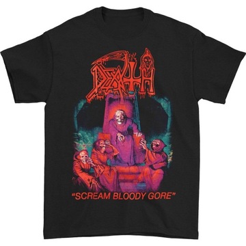 KOSZULKA Death Scream Bloody Gore Cotton T-Shirt