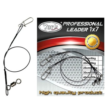 ПРОФЕССИОНАЛЬНАЯ СПИНИНГОВАЯ ОСНАСТКА 1х7 15см/6кг 2шт