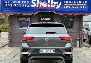 Volkswagen T-Roc I SUV 1.5 TSI ACT 150KM 2018 Volkswagen T-Roc 1.5BENZ. 150KM Xenon Led Navi Kamera Klima Parkasist Stan, zdjęcie 7