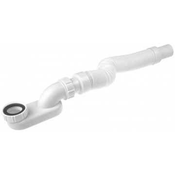 DEANTE SYFON WANNOWY KXY 991W BIAŁY REGULOWANY 208-760 mm