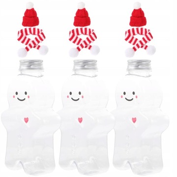 Plastikowe butelki na mleko Christmas Drink 3
