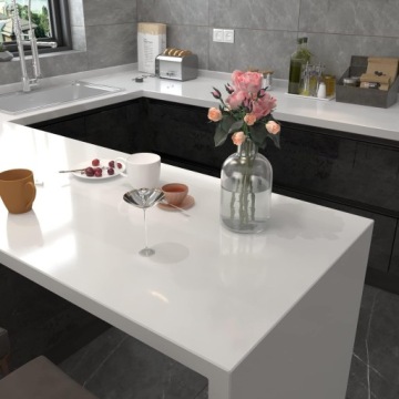 МЕБЕЛЬНЫЙ ШПОН САМОКЛЕЯЩИЙСЯ МЕБЕЛЬ БЕЛЫЙ ГЛЯНЦЕВЫЙ 60см х 10м