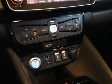 Nissan Leaf II Hatchback Elektryczny e+ 62kWh 218KM 2020 Nissan Leaf 62 kWh, Automat, VAT 23%, Skóra, Navi, zdjęcie 12