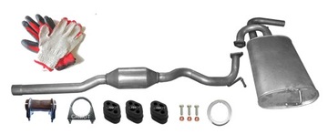 MITSUBISHI ASX 1.8D Di-D 4WD 10r- TŁUMIK ŚRODKOWY KOŃCOWY KOMPLET