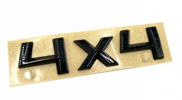 Черная эмблема с надписью SKODA 4x4 OEM QUALITY*