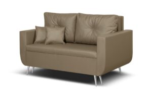 Sofa kanapa 2 os z funkcją spania RED beżowa