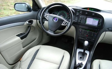 Saab 9-3 II SportSedan 2.0 Turbo 210KM 2005 Saab 9-3 2.0Turbo 210Ps Automat Navi Klimatronik RARYTAS 1 Wlasciciel BEZ, zdjęcie 34