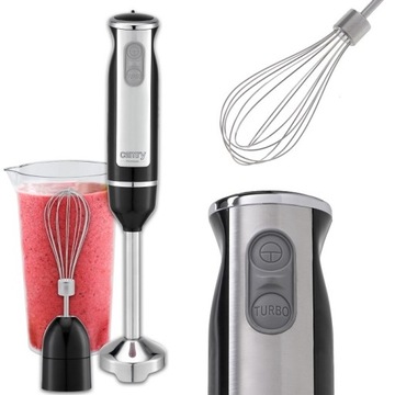 BLENDER RĘCZNY 2W1 KUBEK DO KOKTAJLI 1000W CR4621