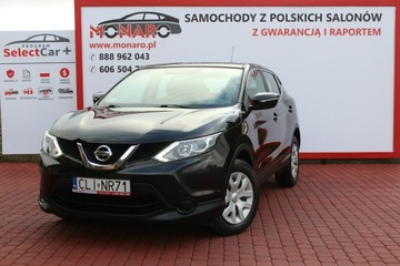Nissan Qashqai II Crossover 1.5 dCi 110KM 2014 Nissan Qashqai Visia 1.5 dCi 110KM Salon Polska GWARANCJA RAPORT SelectCar+