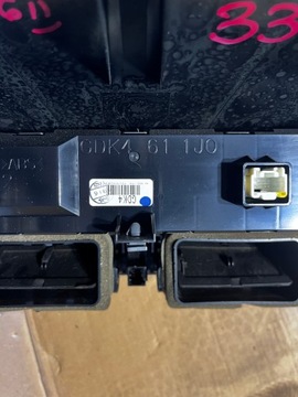 33 MAZDA 6 II GH FL RÁDIO CD DISPLEJ AUTORÁDIO MŘÍŽKA KONZOLA GDK4-611J0