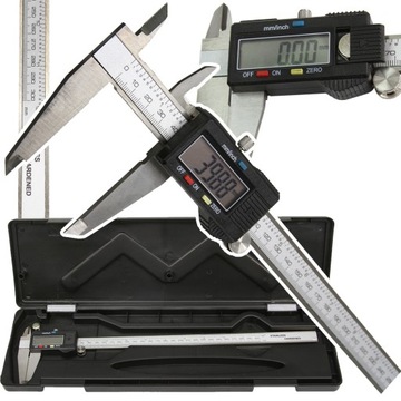 SUWMIARKA ELEKTRONICZNA CYFROWA 300MM METALOWA DOKŁADNA