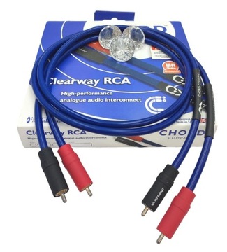 Аналоговый кабель Chord Clearway 2xRCA/2xRCA 0,5 м