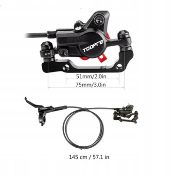 Гидравлический тормоз ww5790 I4720DLF6SC100A Передний