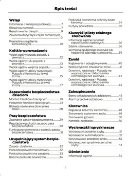 Ford EcoSport 2012-2017 Руководство по эксплуатации на польском языке