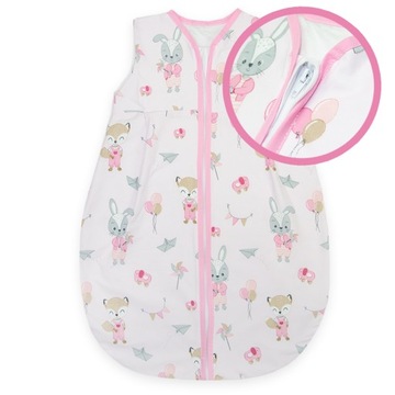 ŚPIWOREK NIEMOWLĘCY DO SPANIA 68-74 RÓŻNE WZORY!