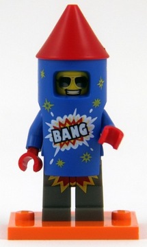 LEGO MINIFIGURES SERIA 18 PETARDA 71021 #5
