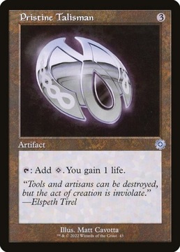 MtG: Pristine Talisman (V.1) (BRR) *foil*