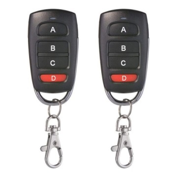 2 УНИВЕРСАЛЬНЫХ БЕСПРОВОДНЫХ ПУЛЬТА ДИСТАНЦИОННОГО УПРАВЛЕНИЯ ГАРАЖНЫМИ ВОРОТАМИ, 433 МГЦ, 4 КАНАЛА