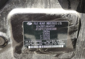 Subaru XV I Crossover 2.0i 150KM 2013 Subaru XV I rej 2014r, SALONOWY. 2.0 Benzyna. 4x4. AUT. Lekko uszk. bok. J, zdjęcie 25