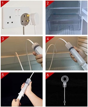 Комплект для прочистки слива холодильника