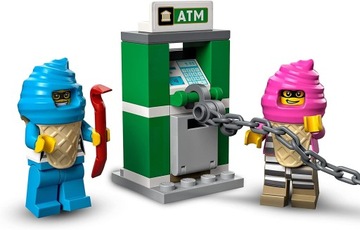LEGO City 60314 Полицейская машина Мороженое Ван Чейз Кирпичи 5+