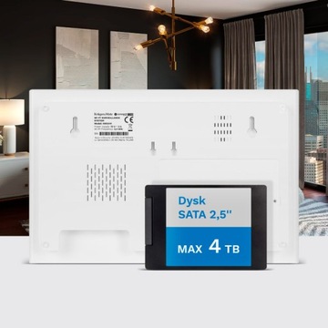 ZESTAW DO MONITORINGU 4x KAMERA IP WIFI ZEWNĘTRZNA + MYSZ + REJESTRATOR