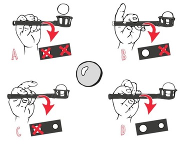 Спирометр Flow-Ball ULTRA, красный