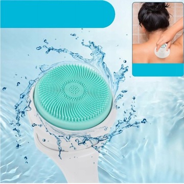 ЭЛЕКТРИЧЕСКАЯ ЩЕТКА 5 В 1 ДЛЯ МЫТЬЯ СПИНЫ НОГ ТЕЛА ВАННА МАССАЖЕР ДЛЯ ЛИЦА