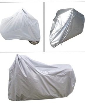 DUŻY POKROWIEC NA ROWER MOTOR SKUTER MOTOCYKL WODOODPORNY PLANDEKA 120X180