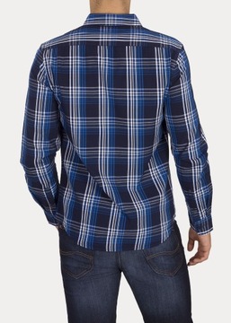 Wrangler Ls 1 Pocket Shirt - Wrangler Blue