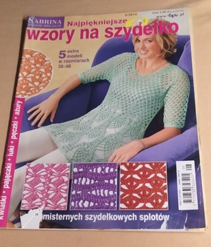 Sabrina najpiekniejsze wzory na szydełko 3/2014