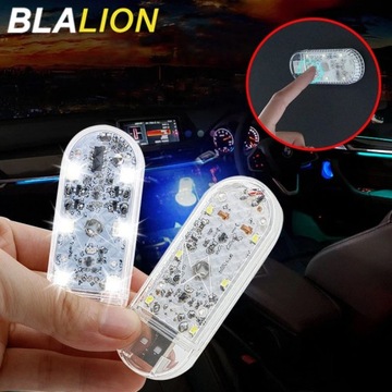BLALION 1 шт. Сенсорный светильник Мини Беспроводная автомобильная потолочная лампа для чтения