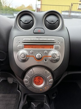 Nissan Micra IV Hatchback 5d 1.2 80KM 2011 Nissan Micra TYLKO 134tyśkm 1WŁAŚCICIEL 1.2B CLIMATRONIC 2011 ZADBANA Tekna, zdjęcie 10