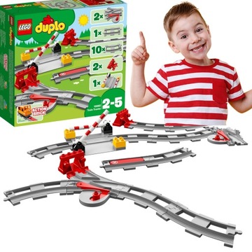 LEGO DUPLO 10882 TORY KOLEJOWE MEGA ZESTAW